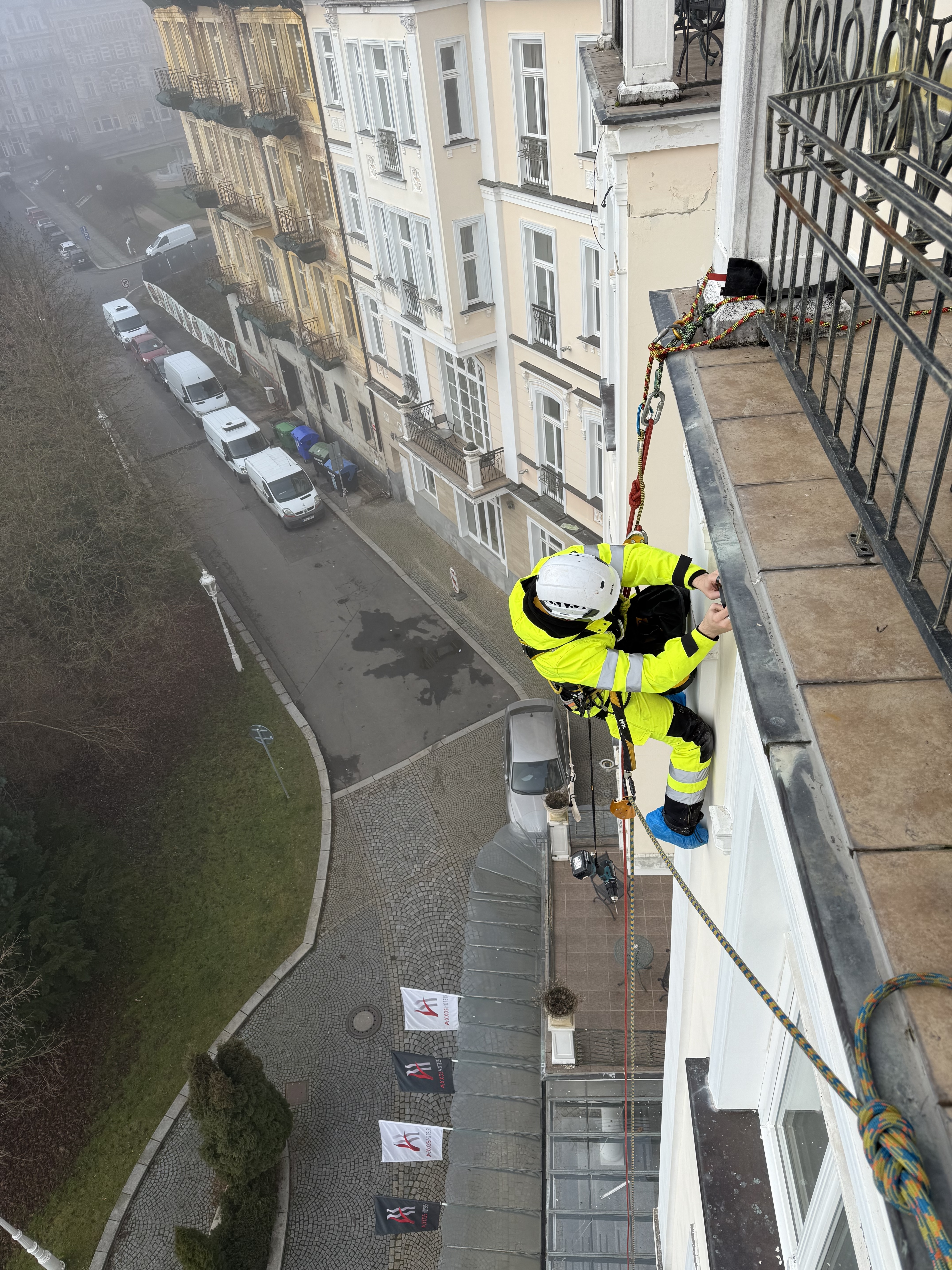 Obrázek montáže světla